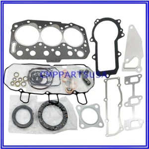 Kit de junta de motor 3TNV70 3D70E para Yanmar excavadora cargadora generador John Deere - Imagen 1 de 1