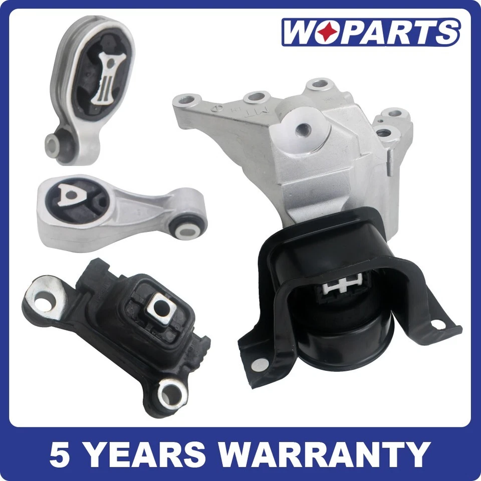 Juego de montaje y amplificador de motor de 4 piezas apto para Nissan Juke 2011-2015 1,6 L  Foto 1 de 4