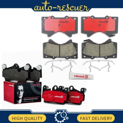 Juego de 2 pastillas de freno de disco delanteras traseras Brembo para Toyota Land Cruiser 2008-2011 Foto 1 de 3