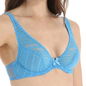 L'Agent by Agent Provocateur Turquoise ESMA Non Padded Underwire Bra 36C - Picture 1 of 11