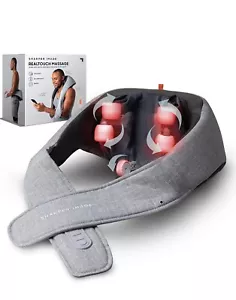 Realtouch Shiatsu Wireless Neck and Back Massager with Heat - Gray ✅ - Picture 1 of 5