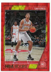 16/17 Panini Hoops tablero de ajedrez rojo paralelo Walter Tavares #186 halcones/15 - Imagen 1 de 1