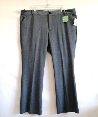 NWT Kut From The Kloth Womens Gray High Rise Rose Bootcut Pants Plus Size 24W - Image 1 of 4