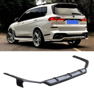 Difusor labial parachoques trasero fibra de carbono para BMW X7 G07 M Sport SUV 2019-2021 - Imagen 1 de 14