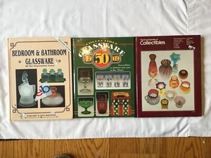 3 - DIFFERENT BOOKS GLASSWARE, BED AND BATHROOM, & ENCYCLOPEDIA OF COLLECTIBLES - Foto 1 di 1