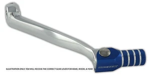 Yamaha YZ125 YZ 125 96-04 MX GESCHMIEDETE LEGIERUNG FLEXI SPITZE SCHALTHEBELPEDAL BLAU - Bild 1 von 1