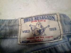 True Religion Size 6 Boys Light Blue Jeans  - Picture 1 of 3