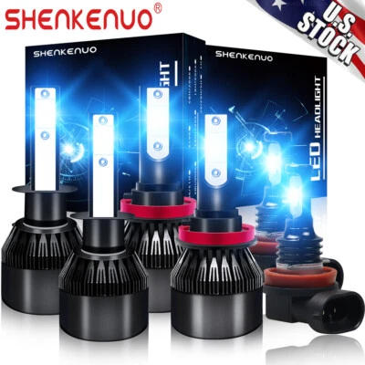 Faros LED de haz alto bajo bombilla antiniebla H1 + H11 para Ford Focus 2012-2018 6x Foto 1 de 4