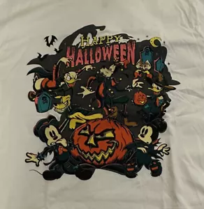 Disney World Parks Halloween 2023 Mickey & Friends Happy Halloween T-Shirt XL - Picture 1 of 5
