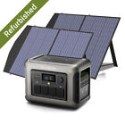 ALLPOWERS R1500 Portable Power Station with 2 X 100W solar panel