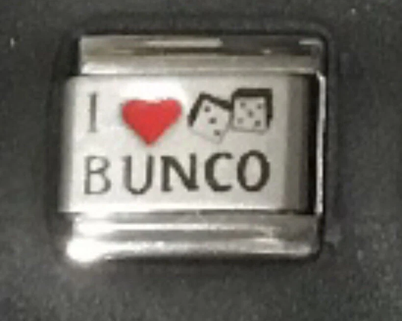 I Red Heart Love Bunco Venta al por mayor ITALIAN CHARM Link 9MM K37 Foto 1 de 1