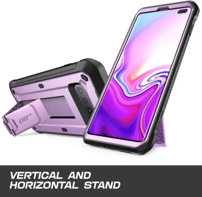 SUPCASE for Samsung Galaxy S10+ Plus, Dual Layer Case with Holster & Stand 2019 - Image 1 of 4