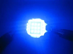5x Royal Blue 450nm+5x Cool White 20000K High Power LED 10W light for Aquarium - Picture 1 of 3