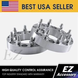Wheel Adapters 8 Lug 8x170 Ford F250 Super Duty Spacers 2" - Picture 1 of 5