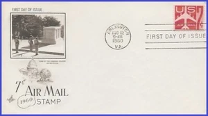 USA5 #C60 U/A ARTCRAFT FDC Red Jet - Foto 1 di 1