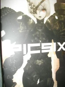 Picsix 6/7 Huke Black Rock Shooter ilustración doujinshi HWB - Imagen 1 de 6