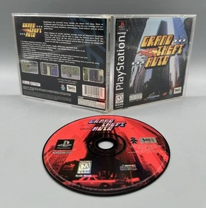 Grand Theft Auto (Sony PlayStation 1 1998) PS1 CIB con póster/mapa - Imagen 1 de 5