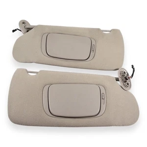 1996-2003 Dodge Grand Caravan Driver & Passenger Side Sun Visor Pair Set Lighted - Picture 1 of 9