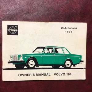 1975 VOLVO 164 ORIGINAL OWNERS MANUAL BOOK GUIDE ALL MODELS - Bild 1 von 6