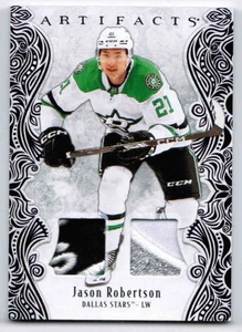 25/26 2025 UPPER DECK ARTIFACTS JASON ROBERTSON #86 BASE PURPLE DUAL PATCH /25 - Picture 1 of 2