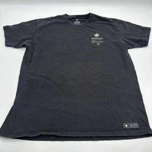 Kingz T-Shirt Men Large Graphic Print Logo Black ..#31875 - Picture 1 of 10