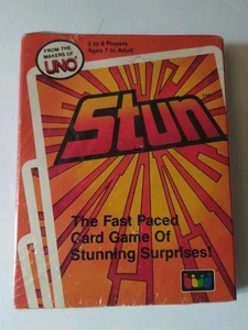 Vintage Stun Card Game Deck, Chips & Anleitung 1986 NEU SEALED - Bild 1 von 5