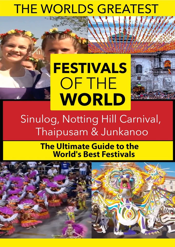 The World's Best Festivals: Sinulog, Notting Hill carnival, Thaipusam & Ju (DVD) - Image 1 of 1