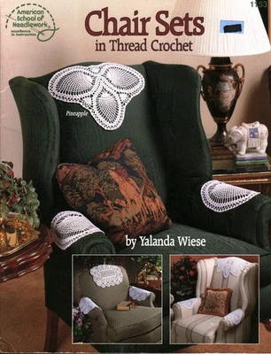 Juegos de sillas en hilo de ganchillo | American School of Needlework 1153 Foto 1 de 4