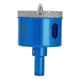 45-50mm Diamond Coated Hole Saw Core Drill Bits with Center Pilot Bit for Stone - Picture 1 of 36
