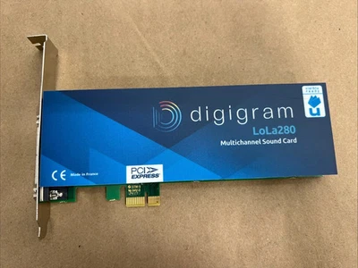 Digigram LoLa 280 - 8 Channel HD Audio Recording PCIe x1 - Image 1 of 3