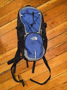 North Face Hydration Backpack daypack -- small blue -- 18" x 10" x 5" - Picture 1 of 3