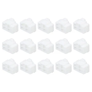 15 pièces couvercles de conduits de ports RJ45 bouchons protecteurs pour ordinateur portable PC Ethernet blanc - Photo 1 sur 4