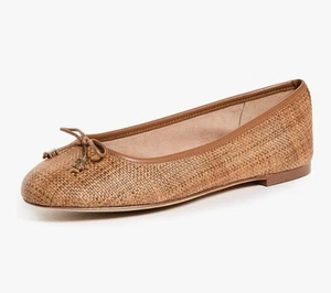 Sam Edelman Women's Felicia Luxe Ballet Flats  Cuoio Weave Size 6.5  - Bild 1 von 12