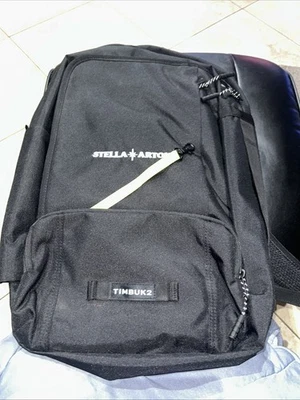 Timbuk2 Q Laptop Backpack 2.0 Eco Black - Stella Artois Collab - Image 1 of 4