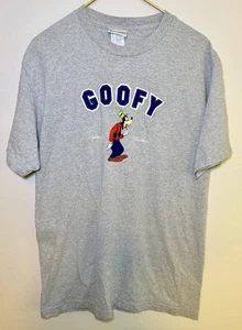 Camiseta gráfica Disney World Goofy para hombre talla L gris Mickey & Friends - Imagen 1 de 4