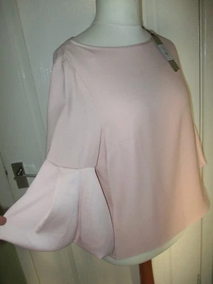 BNWT £45 COAST UK SIZE 16 WOMENS  BLUSH SMART FORMAL TOP - Image 1 of 4