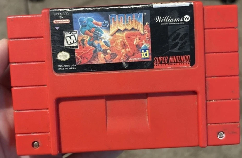 Doom (Super Nintendo SNES, 1995) - Image 1 of 1