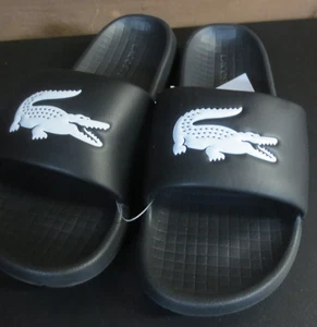 Lacoste Junior Serv Slides 1.0 - SCHWARZ - JUGENDGRÖSSE 6 - Bild 1 von 3