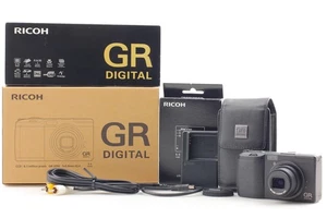 [Top MINT IN BOX] Ricoh GR Digital 8.1MP Black Compact digital Camera From JAPAN - Picture 1 of 11