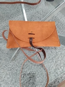 Leather, Suede Tarot Pouch NEW - Foto 1 di 2