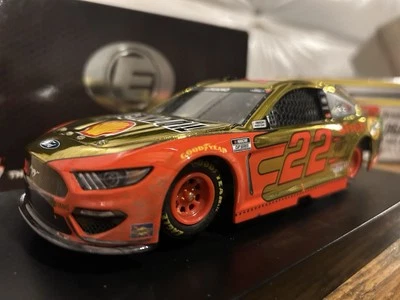 NASCAR Lionel Elite 2021 Joey Logano #22 Bristol Dirt Win 1/24 CC Diecast Car Foto 1 de 4