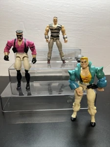 Cops N Crooks C.O.P.S. Vintage Action Figures Lot Hasbro 1988 Berserker Rock W5 - Picture 1 of 7