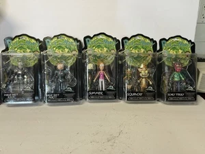 RICK & MORTY FUNKO SERIES 2 ACTION FIGURE SET 5 + BONUS FIGURE RARE - Picture 1 of 17