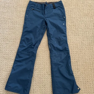 HOLDEN Outerwear Classic Womens Blue Ski Snowboarding Bootcut Snow Pants Medium - Image 1 of 4