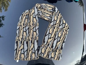 Bufanda camuflada vintage años 80 adulto hombre corteza camuflaje caza aire libre invierno años 80 - Imagen 1 de 5