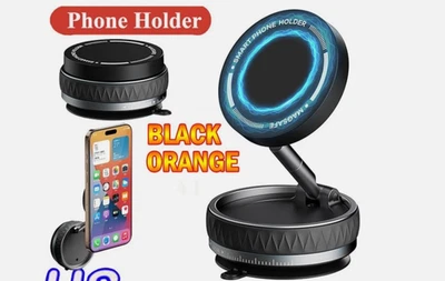 360° Adjustable Magnetic Vacuum Suction Cup Car Phone Holder Mount For MagSafe* - Image 1 of 4