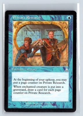 (2X) Private Research Urza's Destiny Uncommon – MTG Magic the Gathering Card - Image 1 of 4