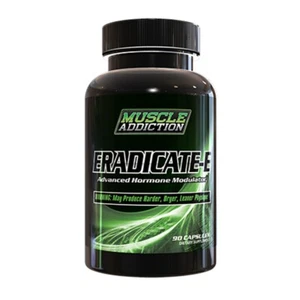 Muscle Addiction ERADICATE-E Harder+Dryer+Leaner Estrogen Blocker - Picture 1 of 2