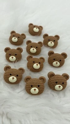 Kids Baby Cute Bear Cartoon Shank Sewing Buttons, Craft Supply, Sewing Supply - Bild 1 von 4