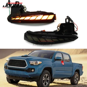 LED Dynamic Side Wing Mirror Signal Indicator For Toyota Tacoma N300 2016-2021 - Picture 1 of 9